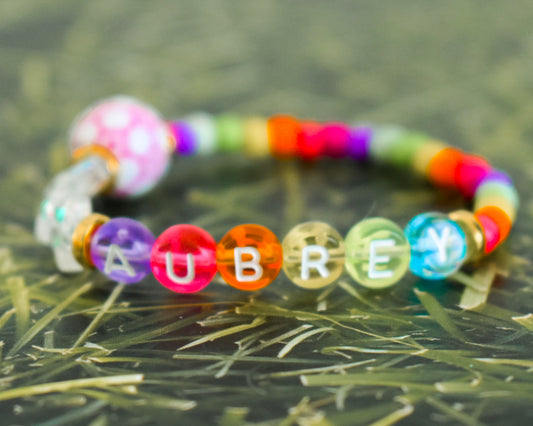 Rainbow Soccer Bracelet