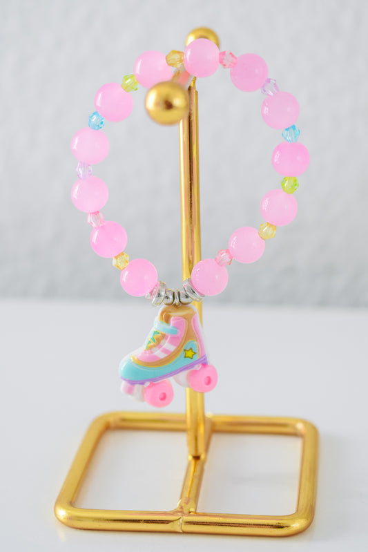 rainbow roller skate bracelet - lucky sample sale bracelet #27